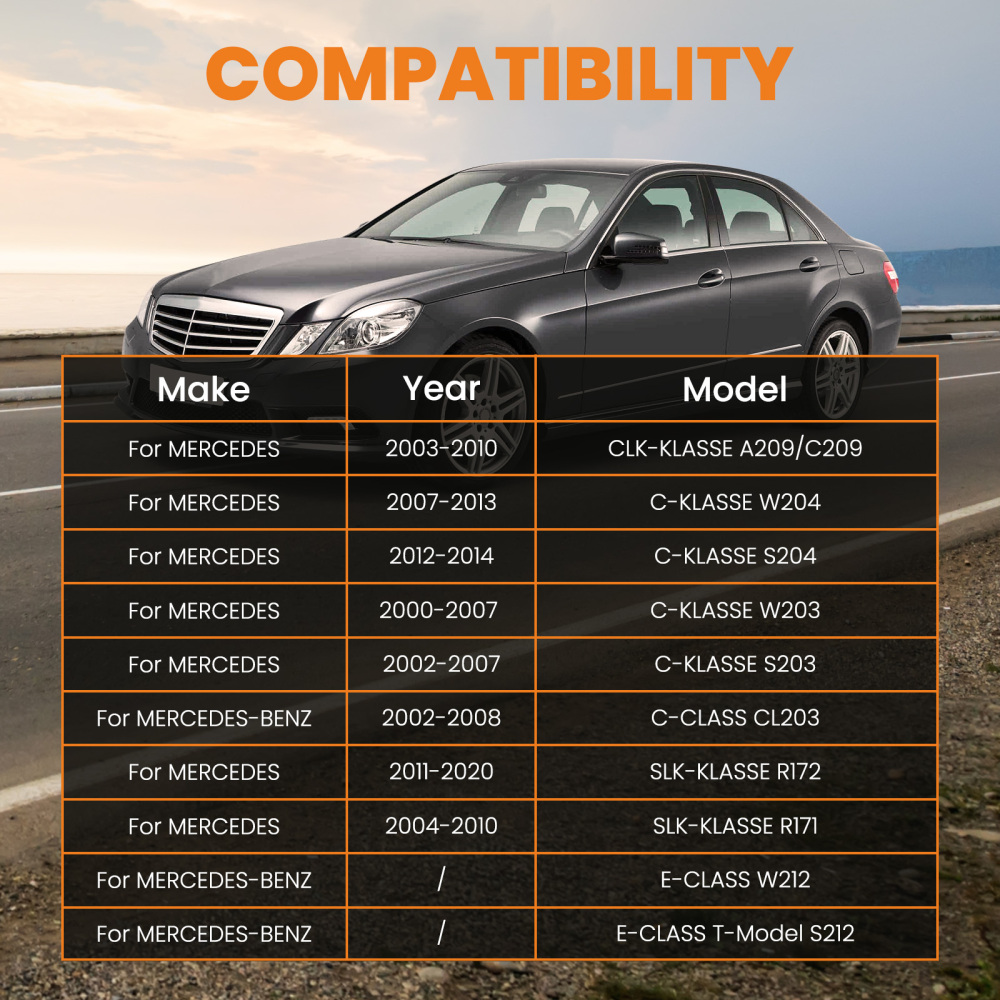 Braccetti Sospensione Kit compatibile per Mercedes Classe C W203 CLK C209/A209 Anteriore