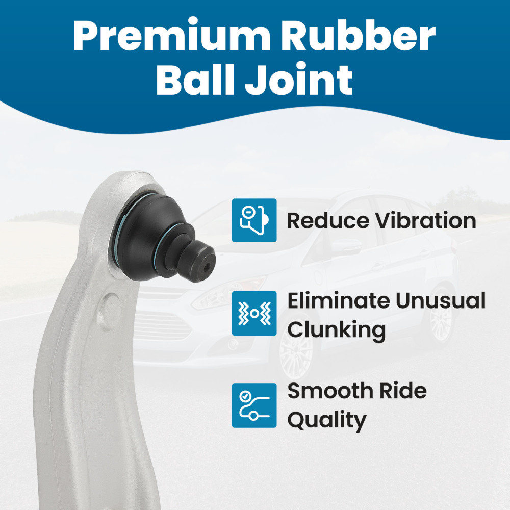 12pcs Suspension Kit Front Lower Control Arm Sway Bar compatible for Ford Focus 2012-2018