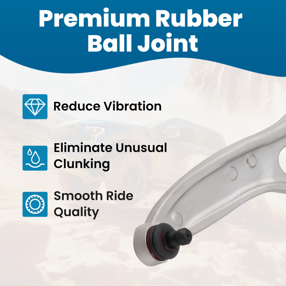 8x Front Lower Control Arms For 2012 2013-2018 compatible for Ford Focus S / SE /SEL /Titanium