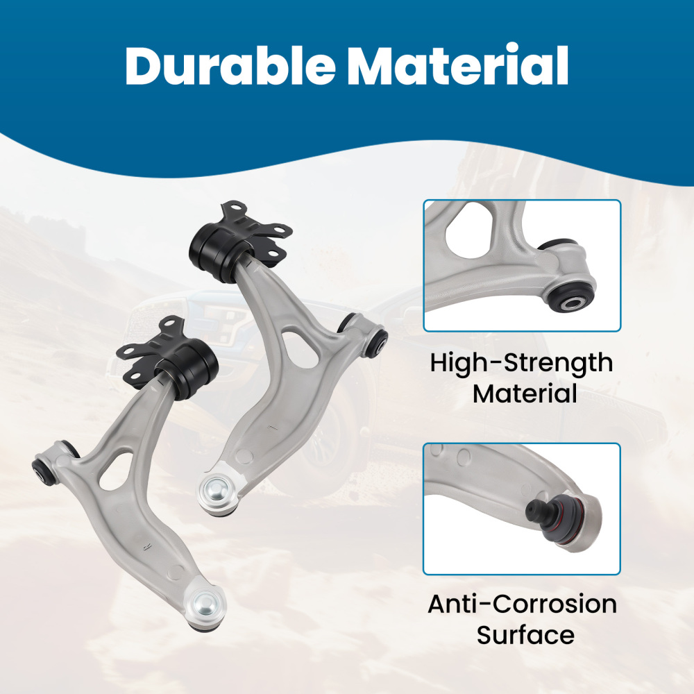 8x Front Lower Control Arms For 2012 2013-2018 compatible for Ford Focus S / SE /SEL /Titanium