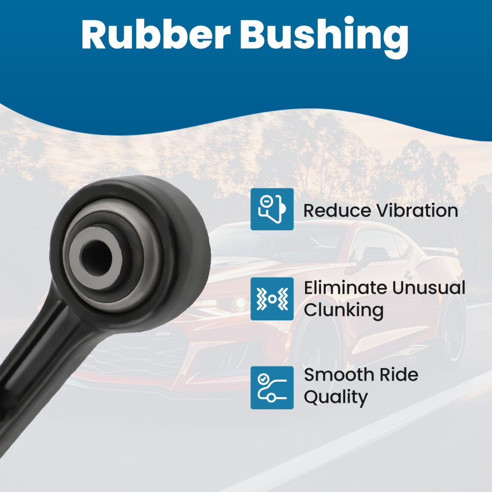 10x Front Lower Control Arms Tie Rods Sway Bars compatible for Chevy Camaro 2010-2015