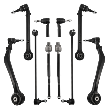 10pcs Front Lower Control Arms Ball Joints Tieods compatible for Chevy Camaro 2010 - 2015