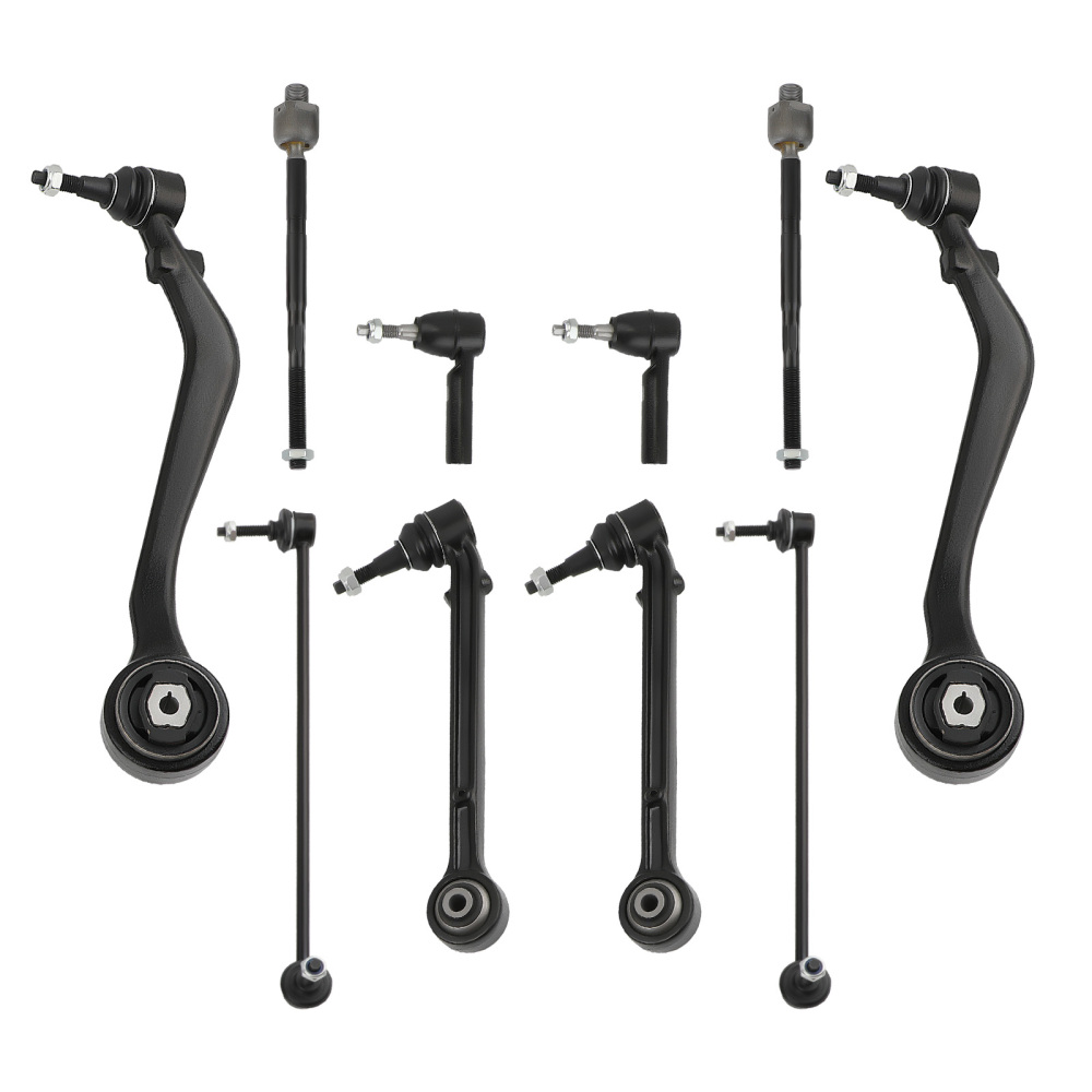 10pcs Front Lower Control Arms Ball Joints Tieods compatible for Chevy Camaro 2010 - 2015