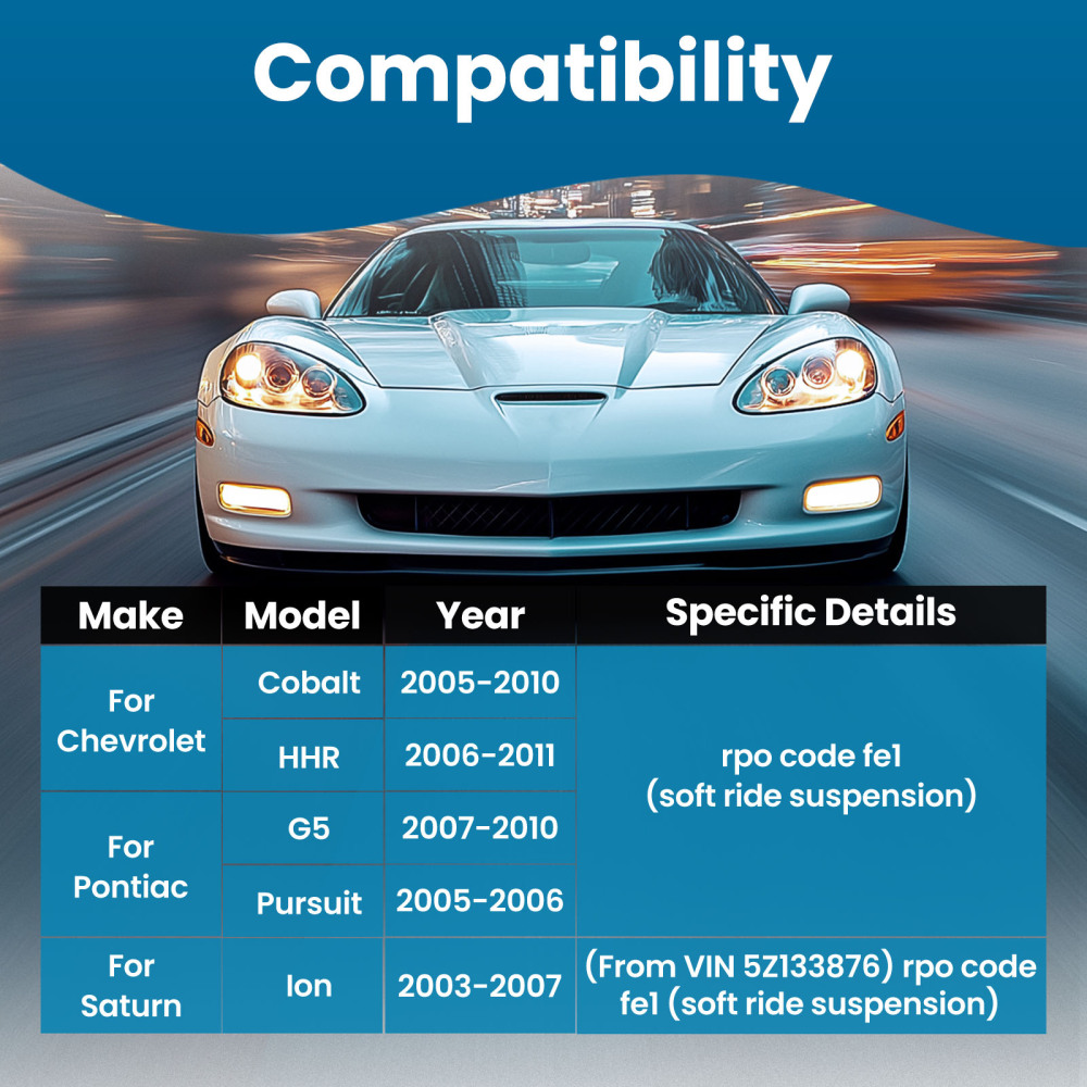 Front Lower Control ArmsBall Joint compatible for Chevy Cobalt HHR compatible for Pontiac G5 compatible for Saturn Ion