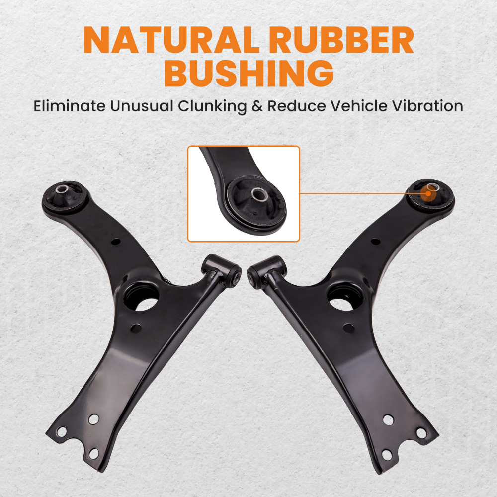 Front Lower Ball Joint Control Arm Tie Rod Sway Link compatible for Toyota Corolla 2003