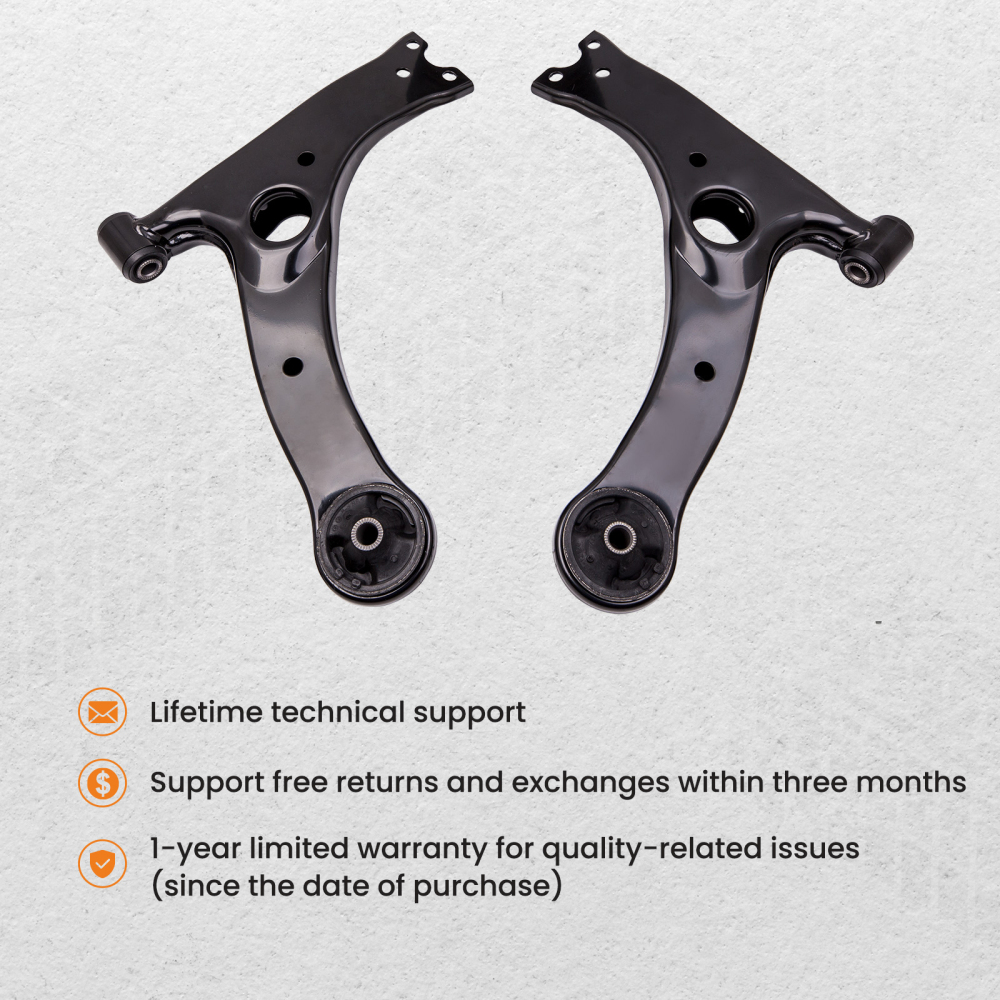 Front Lower Ball Joint Control Arm Tie Rod Sway Link compatible for Toyota Corolla 2003