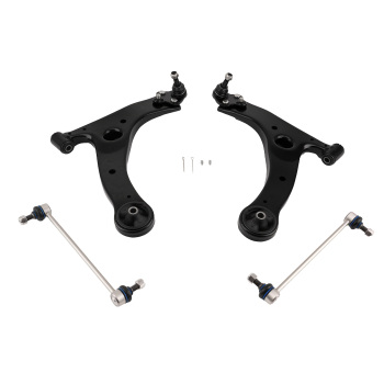 Front Sway Bar End LinksLower Control Arm 4pcs compatible for Toyota Corolla 2014-2022