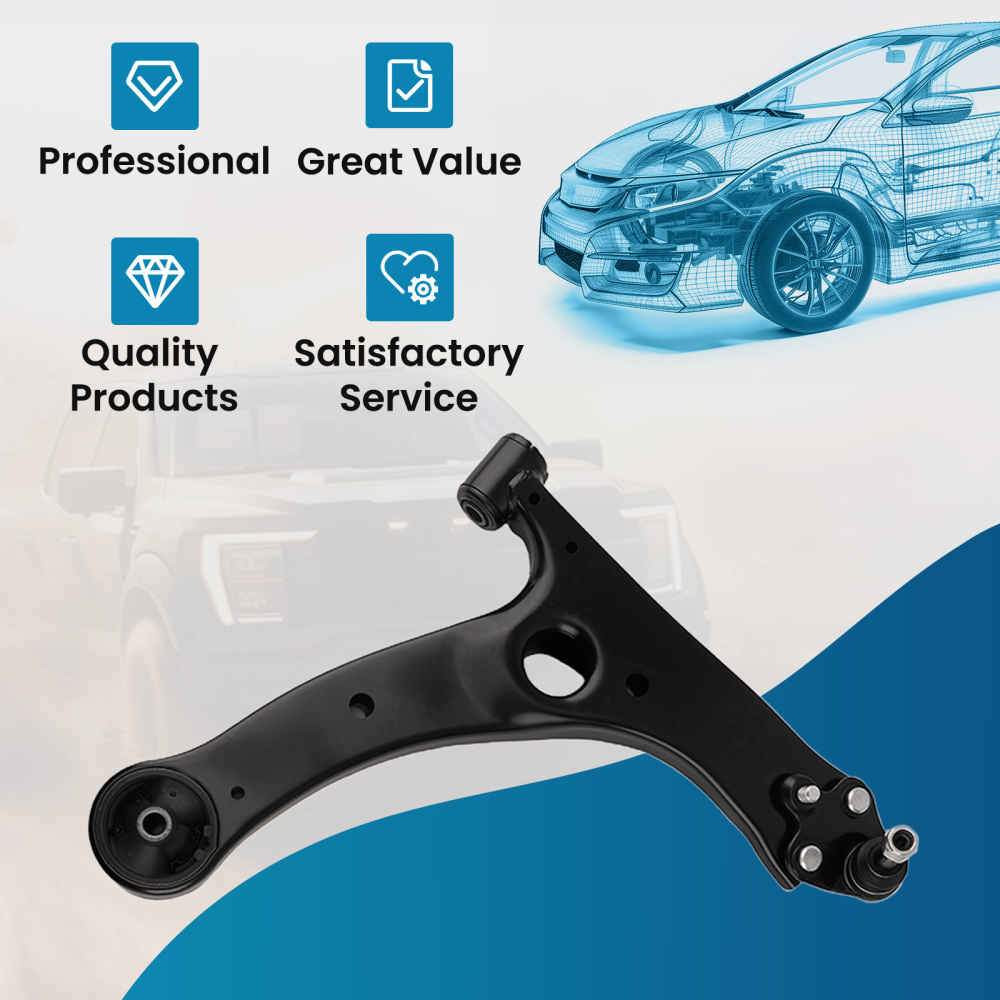 Front Sway Bar End LinksLower Control Arm 4pcs compatible for Toyota Corolla 2014-2022