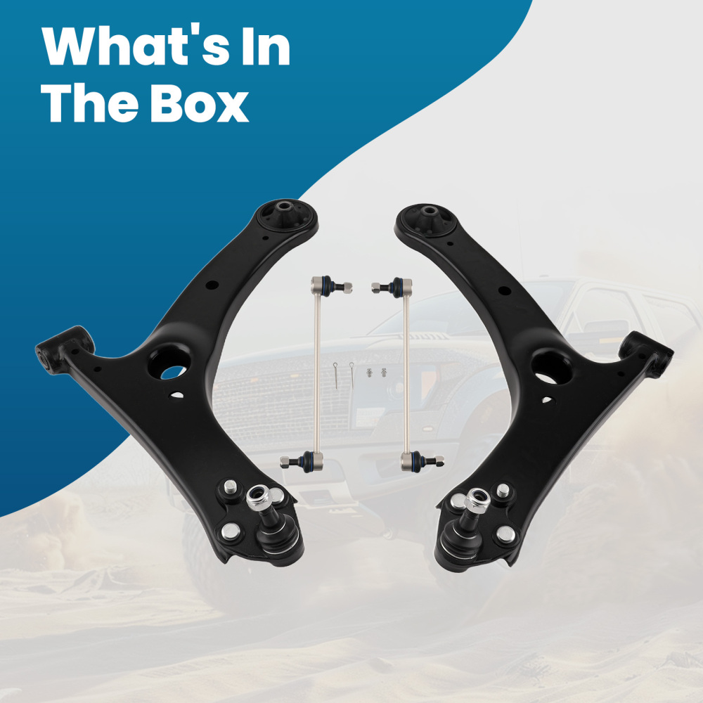 Front Sway Bar End LinksLower Control Arm 4pcs compatible for Toyota Corolla 2014-2022