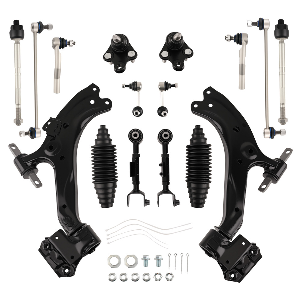 14x Front Lower Control Arms w/Ball Jiont Assembly compatible for Honda CR-V 2012-2014 2.4L