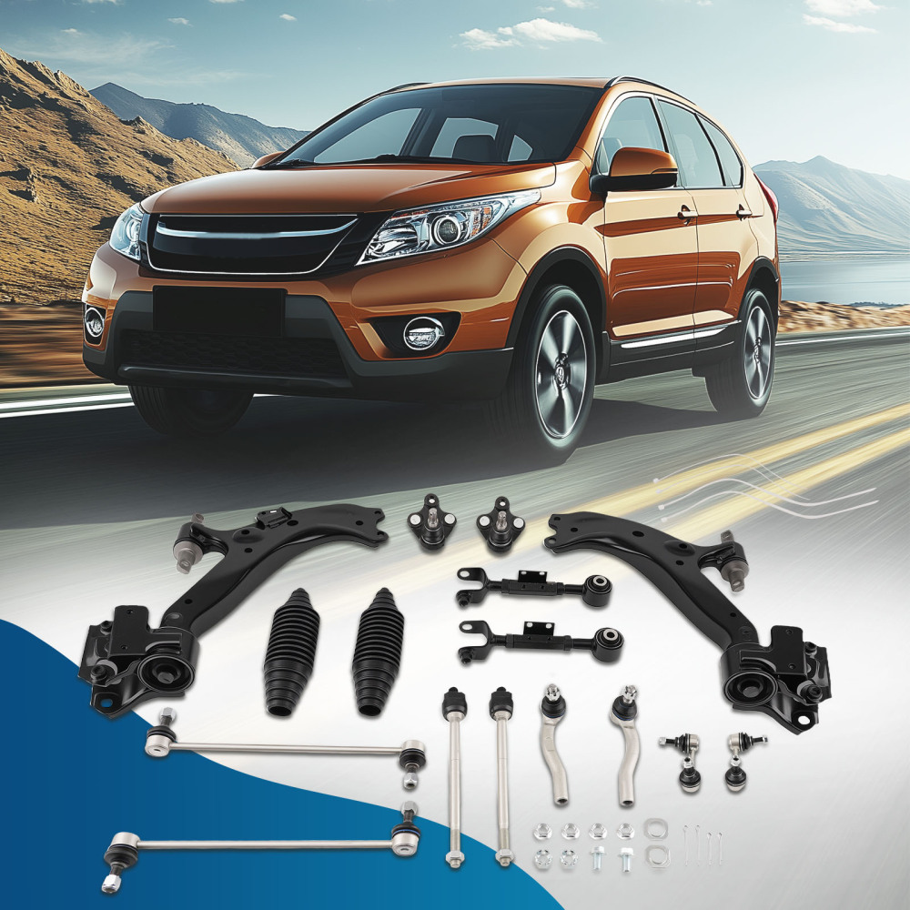 14x Front Lower Control Arms w/Ball Jiont Assembly compatible for Honda CR-V 2012-2014 2.4L