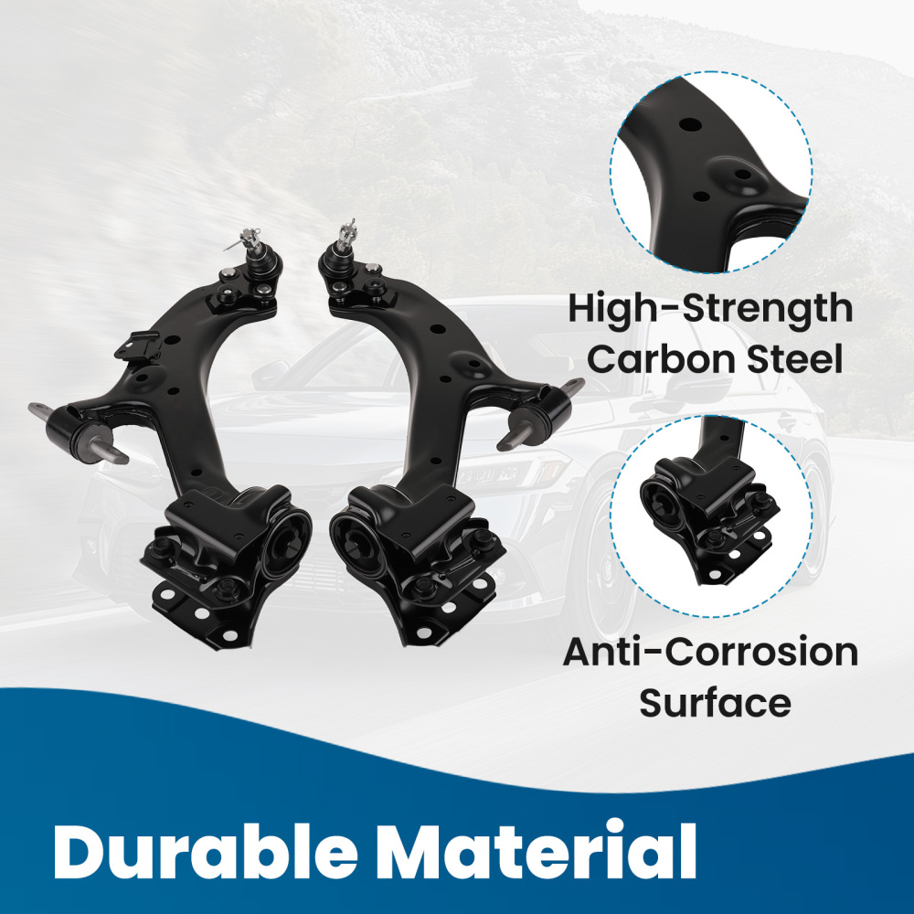 14x Front Lower Control Arms w/Ball Jiont Assembly compatible for Honda CR-V 2012-2014 2.4L