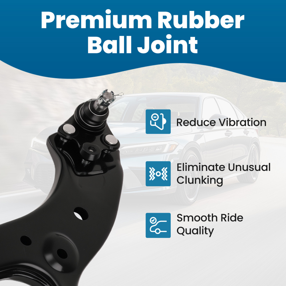 14x Front Lower Control Arms w/Ball Jiont Assembly compatible for Honda CR-V 2012-2014 2.4L