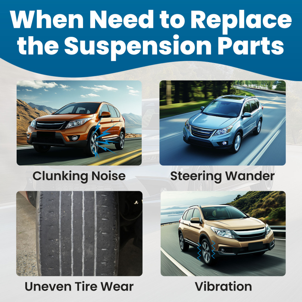 14x Front Lower Control Arms w/Ball Jiont Assembly compatible for Honda CR-V 2012-2014 2.4L