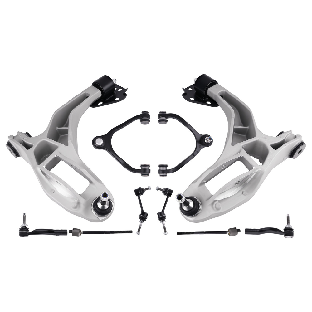 10x Front Suspension Upper Lower Control Arms for 2003-2011 compatible for Ford Crown Victoria