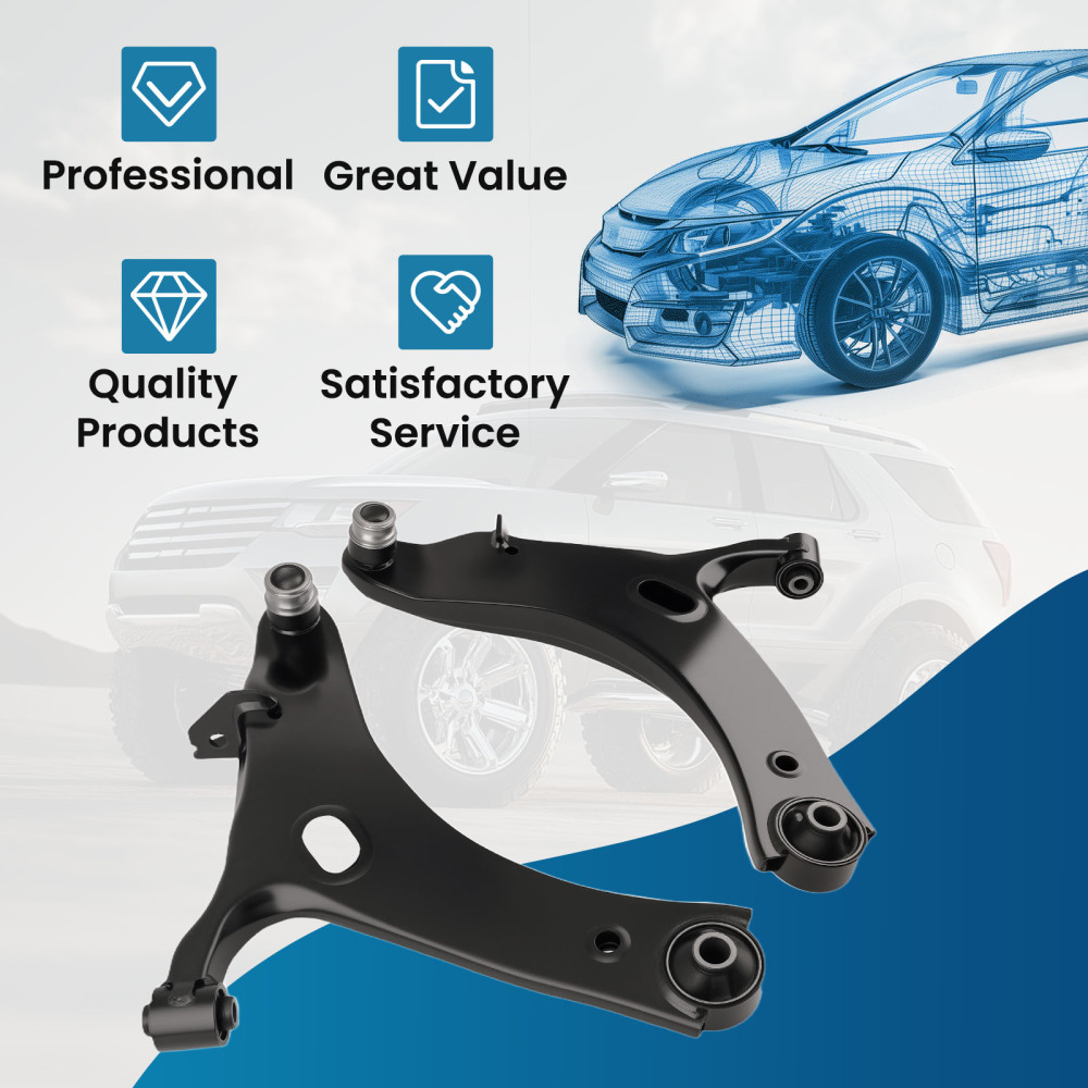 Front Lower Control Arm Ball Joint LH RH Side for 2013-2017 compatible for Subaru XV Crosstrek