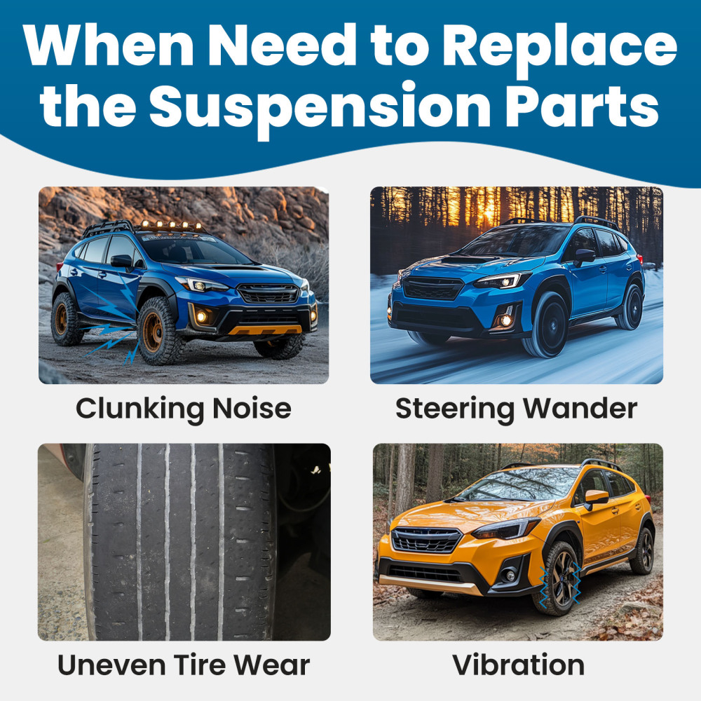 Front Lower Control Arm Ball Joint LH RH Side for 2013-2017 compatible for Subaru XV Crosstrek