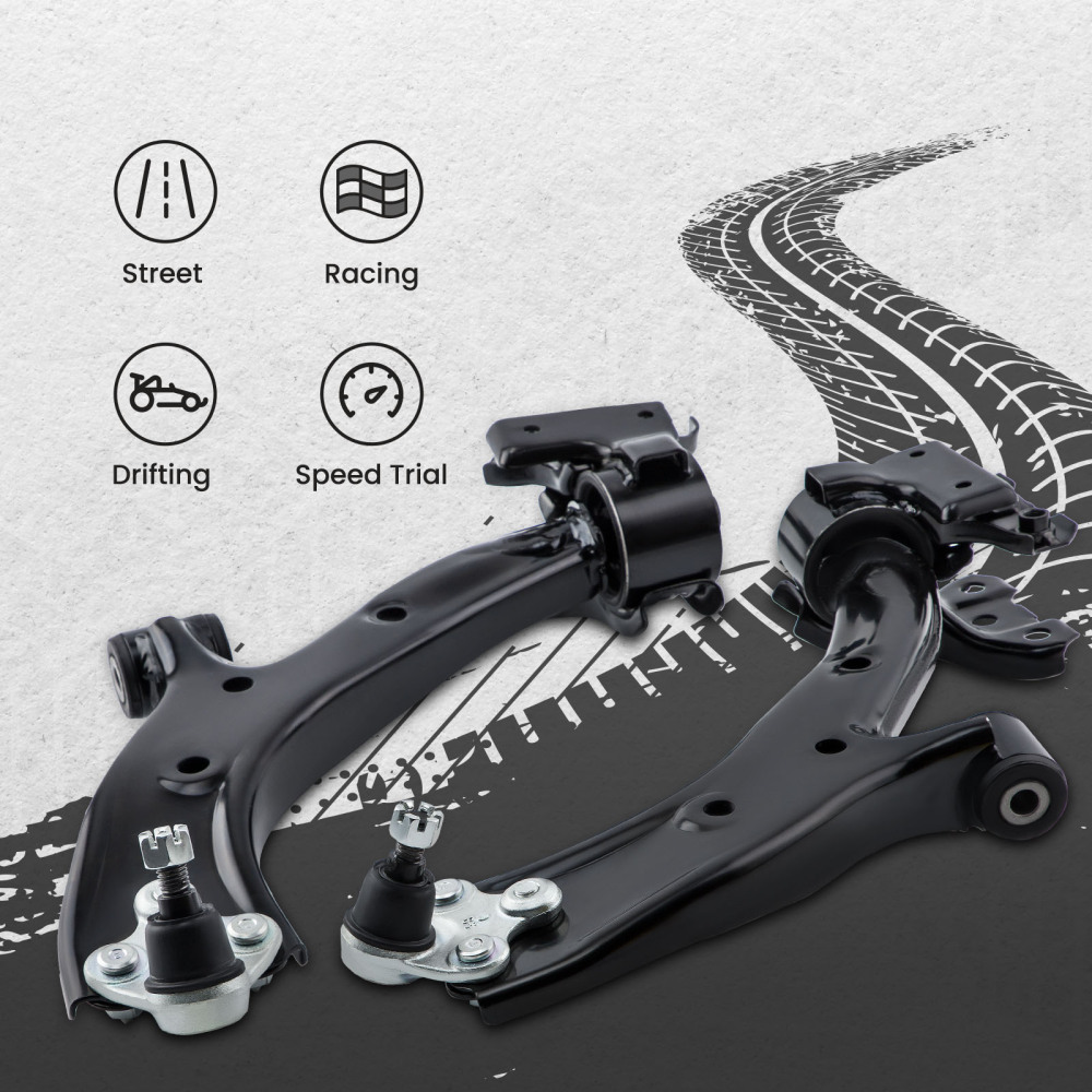 2pcs Front Lower Control Arm w/ Ball Joints For Honda CR-V 2007-2011 