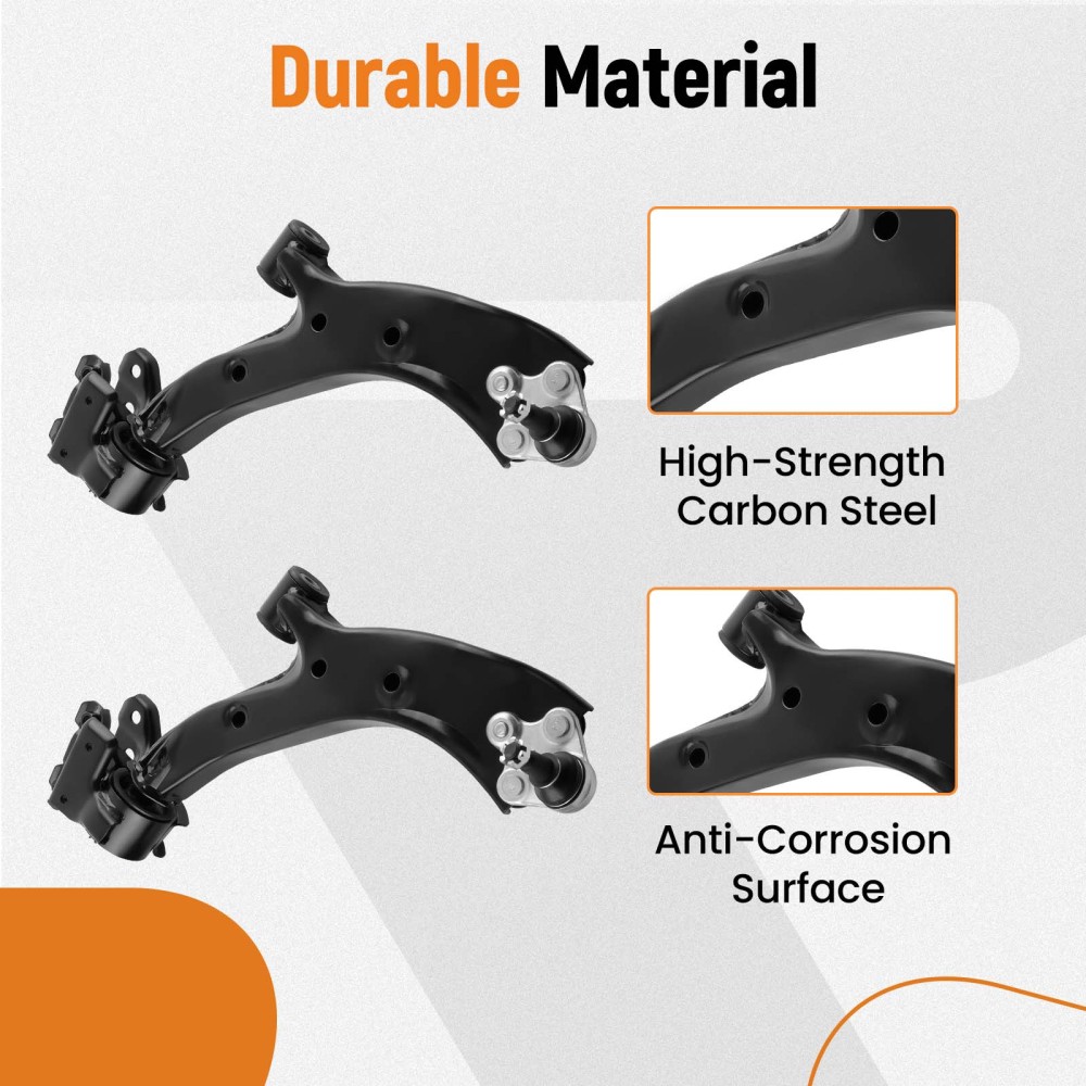 2pcs Front Lower Control Arm w/ Ball Joints For Honda CR-V 2007-2011 
