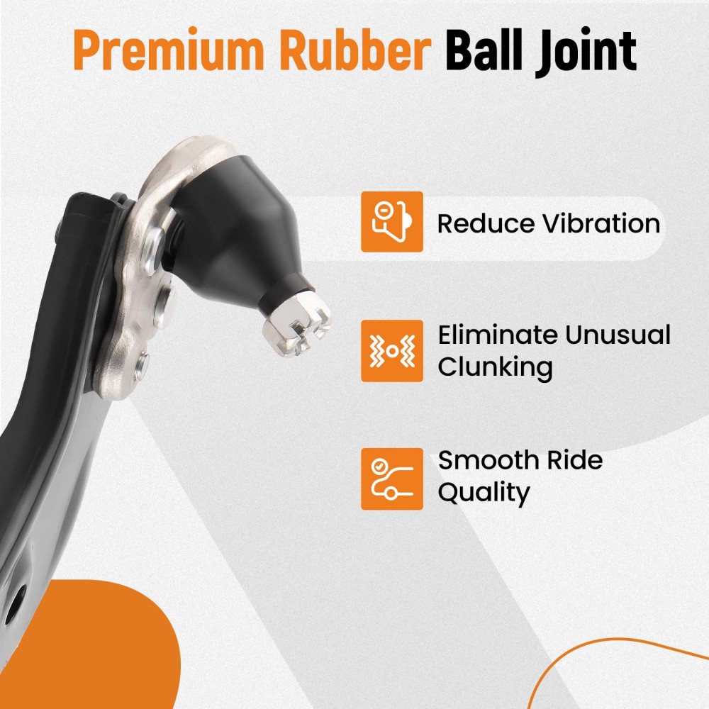 2pcs Front Lower Control Arm w/ Ball Joints For Honda CR-V 2007-2011 