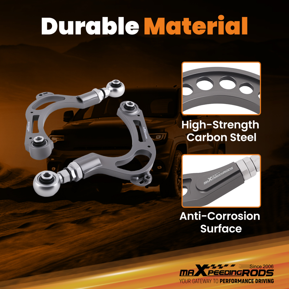 Rear Adjustable Camber Arms Set For 2018-2022 compatible for Honda Accord 19-22 compatible for Honda Insight