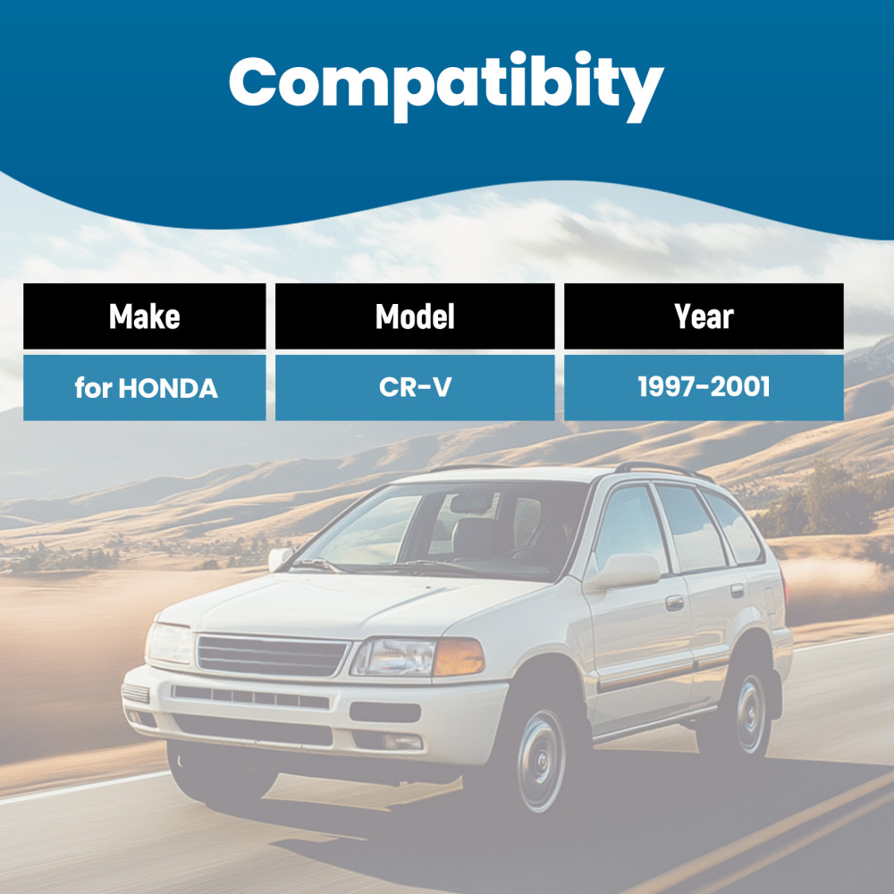 12pcs Front Upper Control Arms Sway Bars Tie Rods for 1997-2001 compatible for Honda CR-V CRV