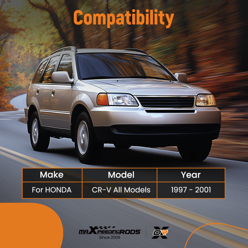 2x Front Suspension Upper Control Arms for 1997 1998 1999-2001 compatible for Honda CR-V CRV