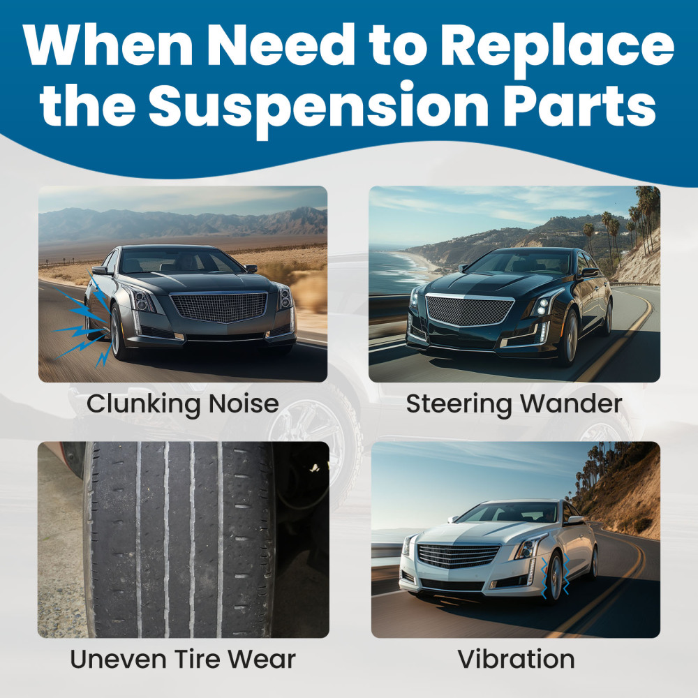 Pair Front Lower Control Arm w/Ball Joint Assembly compatible for Cadillac CTS 2008-2013