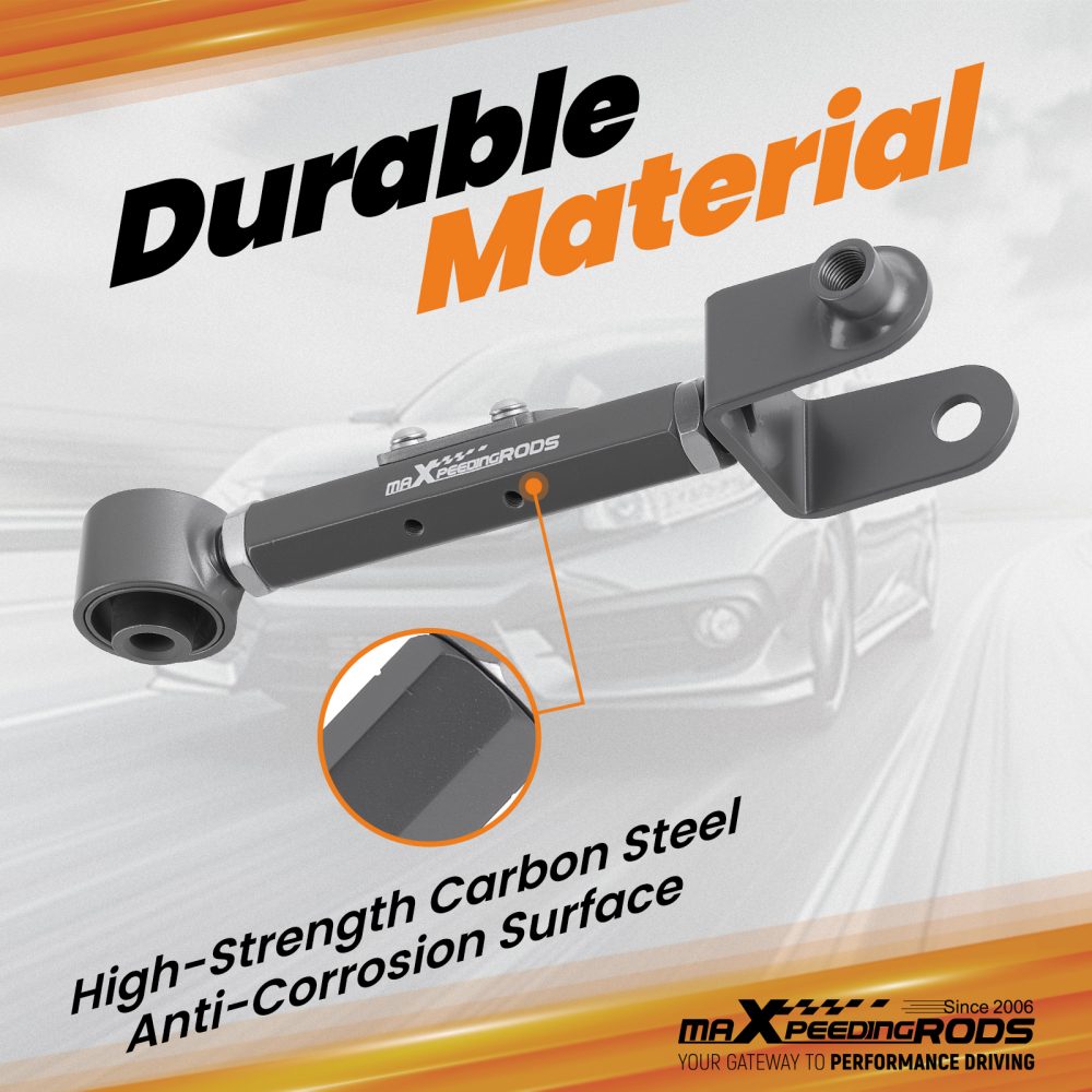 2pcs Suspension Kit Rear Camber Toe Control Arms compatible for Honda CR-V 2007-2016