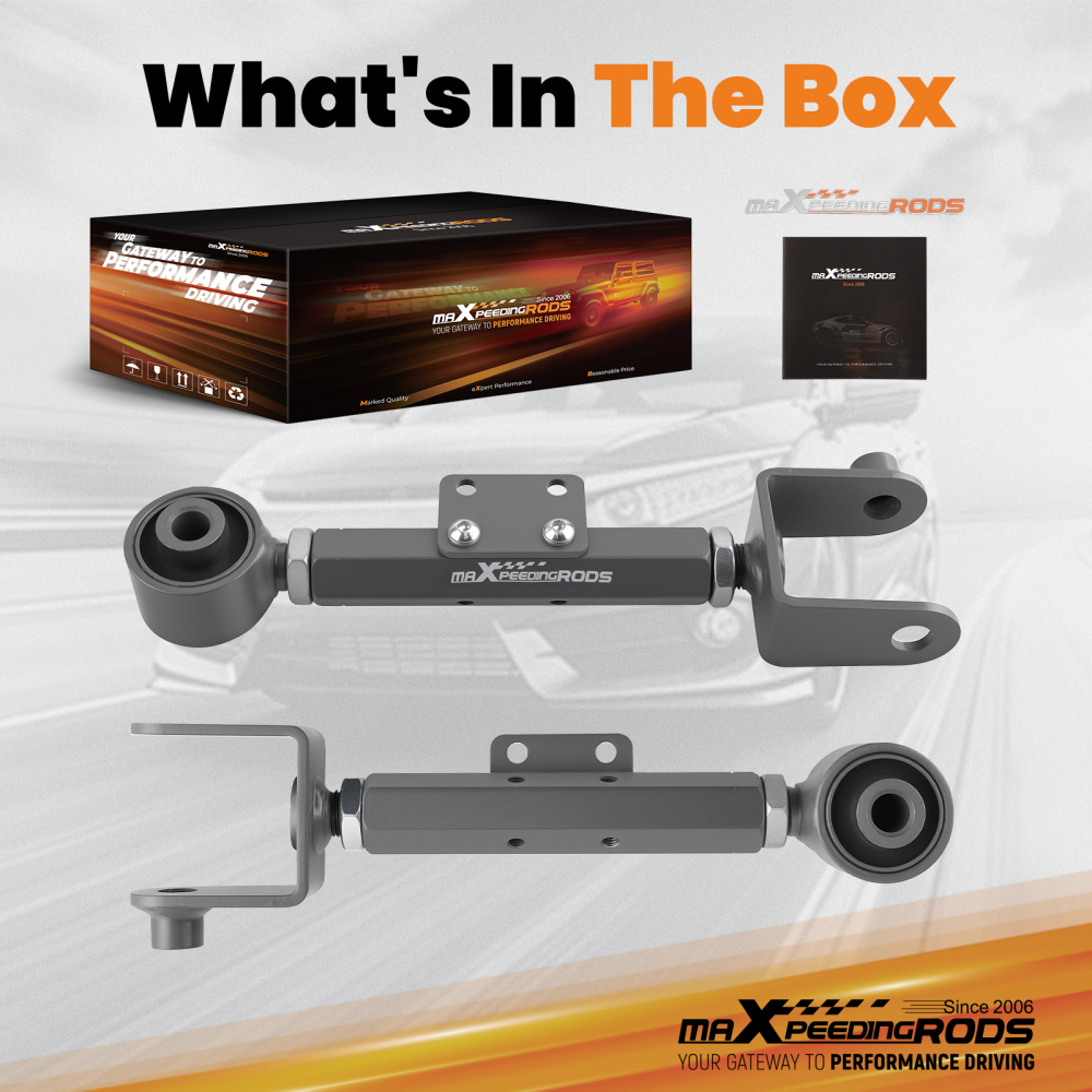 2pcs Suspension Kit Rear Camber Toe Control Arms compatible for Honda CR-V 2007-2016