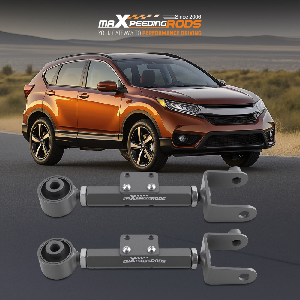 2pcs Suspension Kit Rear Camber Toe Control Arms compatible for Honda CR-V 2007-2016