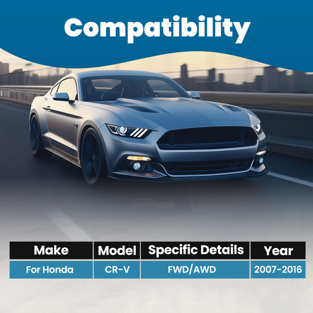 2pcs Suspension Kit Rear Camber Toe Control Arms compatible for Honda CR-V 2007-2016