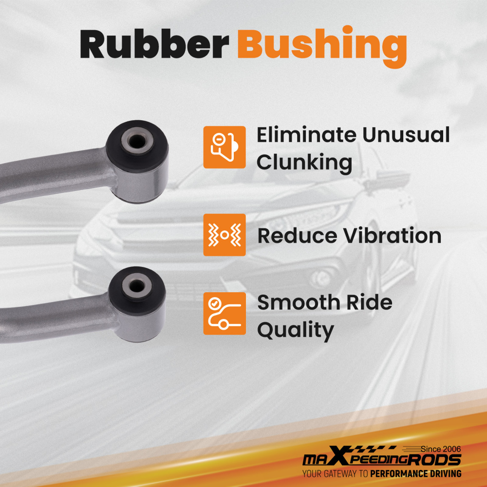 2x Adjustable Front Upper Camber Control Arms Kit compatible for Honda CRV CR-V 1997-2001