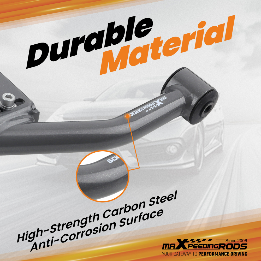 Adjustable Front Upper Camber Control Arms Kit compatible for Honda CRV CR-V 97-01 RD1-RD3