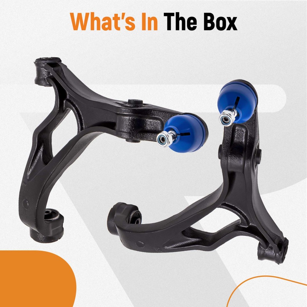 Compatible for VW Touareg 7L Cayenne 955 2x Control Arm Dreiecks-Lenker Front Left + Right suspension arms