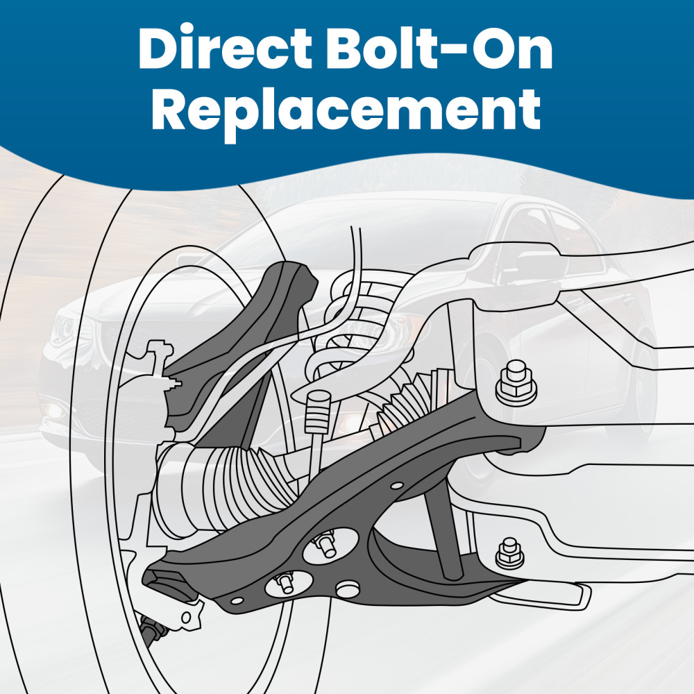 Front Lower Control Arm w/Ball Joints compatible for Dodge Dart 2013-2016 compatible for Chrysler 200