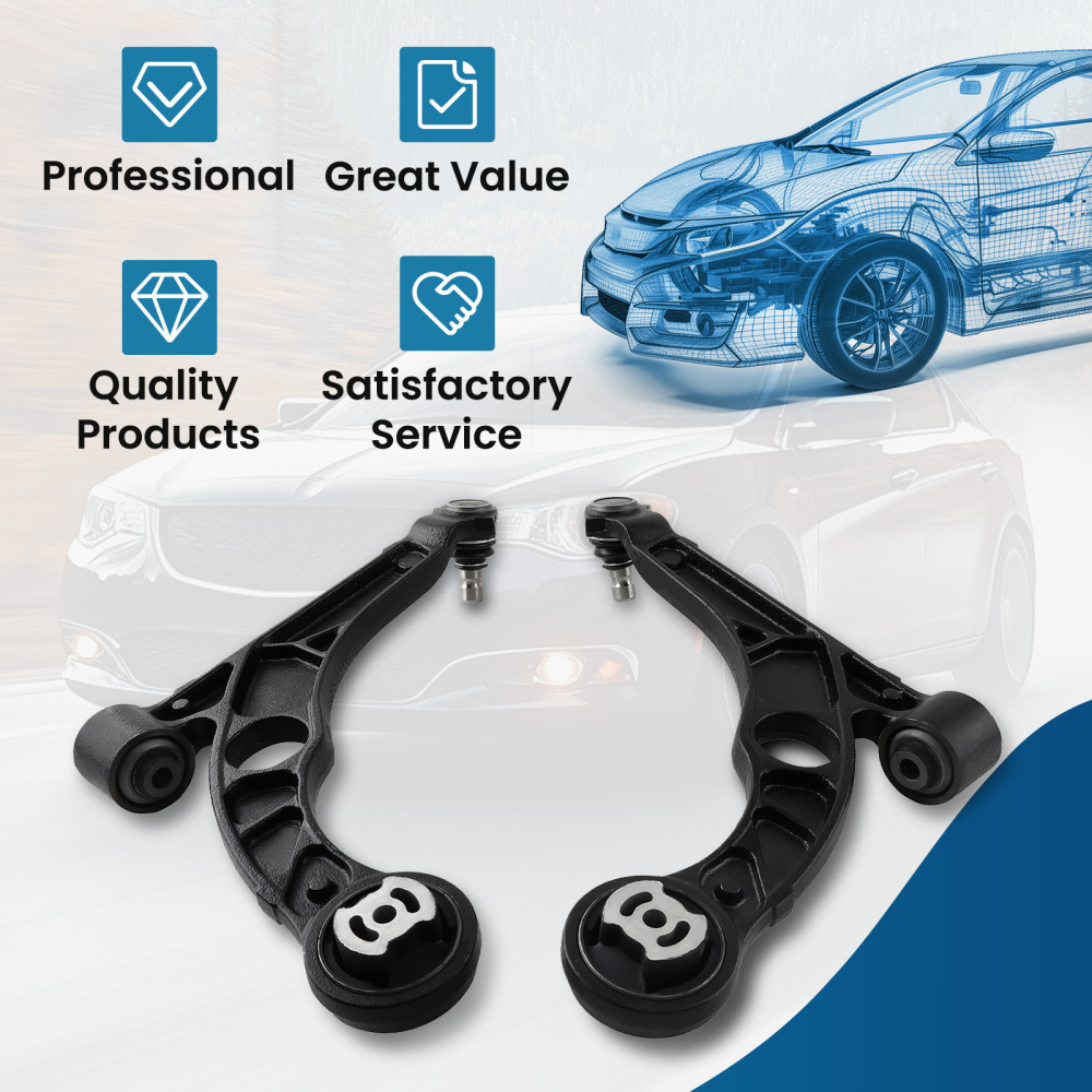 Front Lower Control Arm w/Ball Joints compatible for Dodge Dart 2013-2016 compatible for Chrysler 200