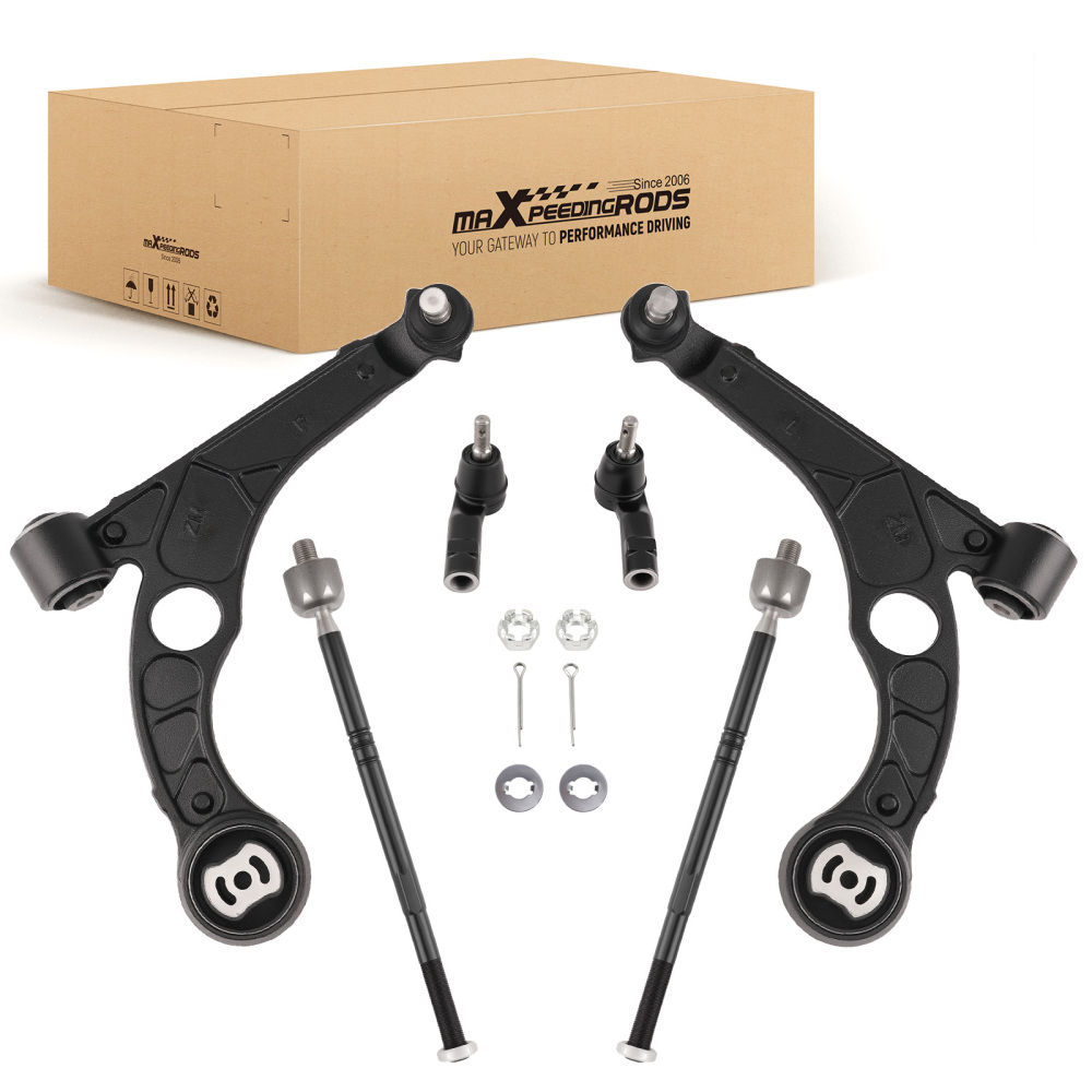 Front Lower Control Arm Tie Rod Ends compatible for Chrysler 200 compatible for Dodge Dart 2013 2014-2016