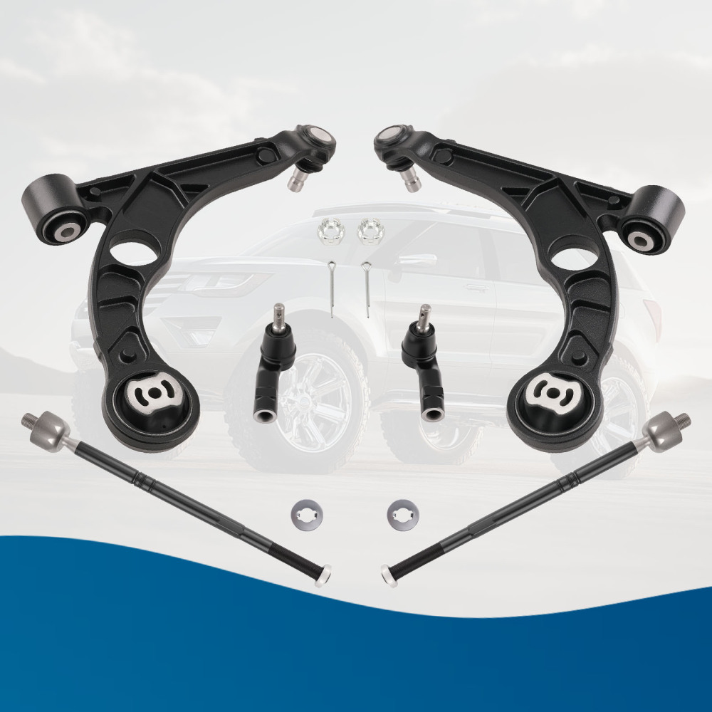 Front Lower Control Arm Tie Rod Ends compatible for Chrysler 200 compatible for Dodge Dart 2013 2014-2016