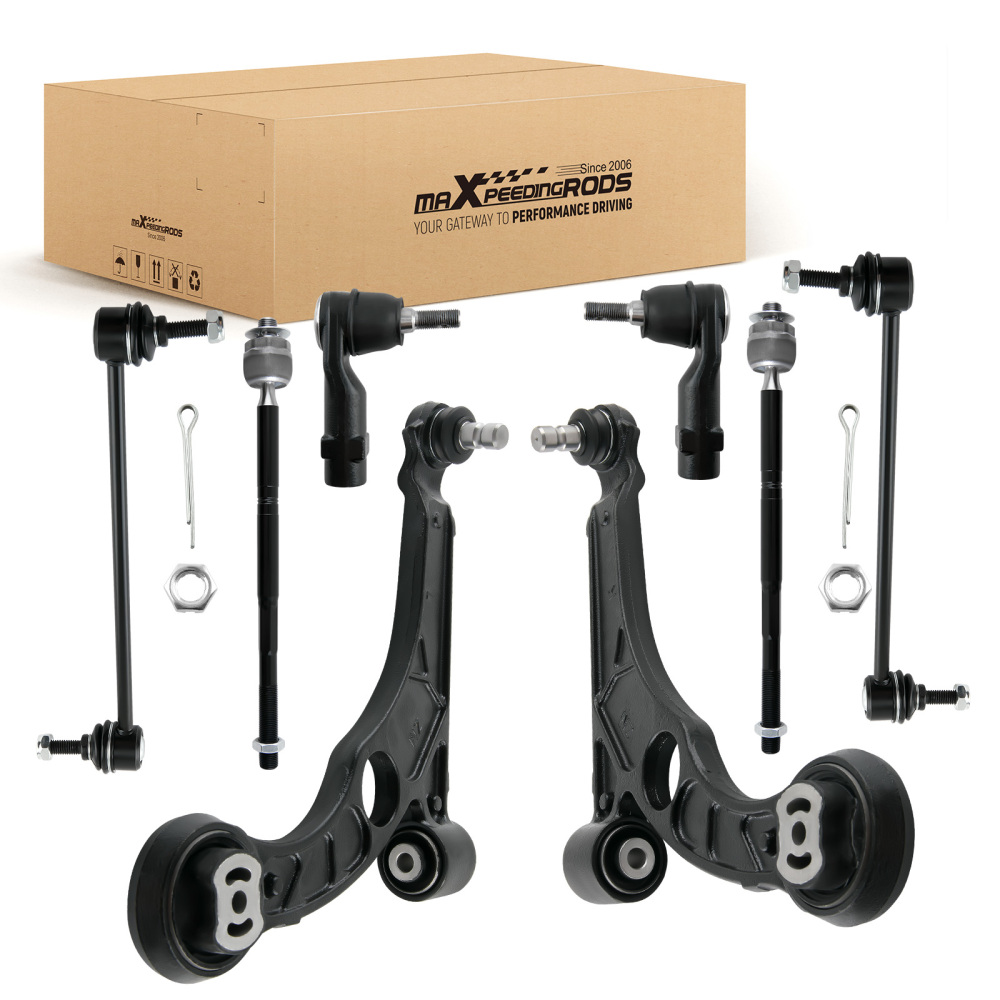 8PCS BRACCI DI CONTROLLO INFERIORI ANTERIORI LHRH compatibile per DODGE DART compatibile per CHRYSLER 200