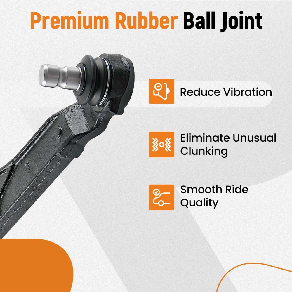 8PCS BRACCI DI CONTROLLO INFERIORI ANTERIORI LHRH compatibile per DODGE DART compatibile per CHRYSLER 200