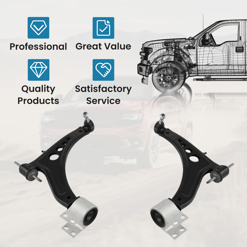 Front Lower Control Arms for 2017-22 compatible for Chevy Malibu LaCrosse Regal TourX Sportback