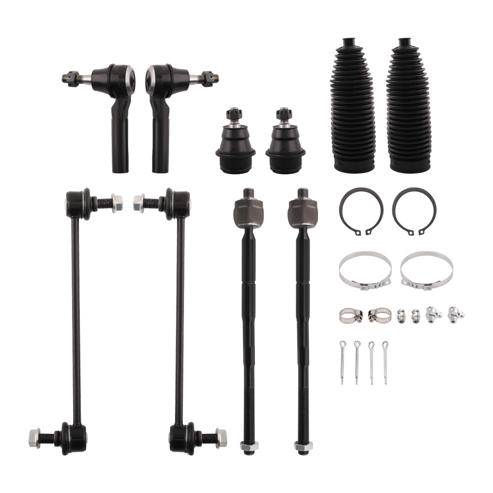 Front Lower Control Arm Ball Joint Tierod Sway Bars for 2009-2020 compatible for Dodge Journey