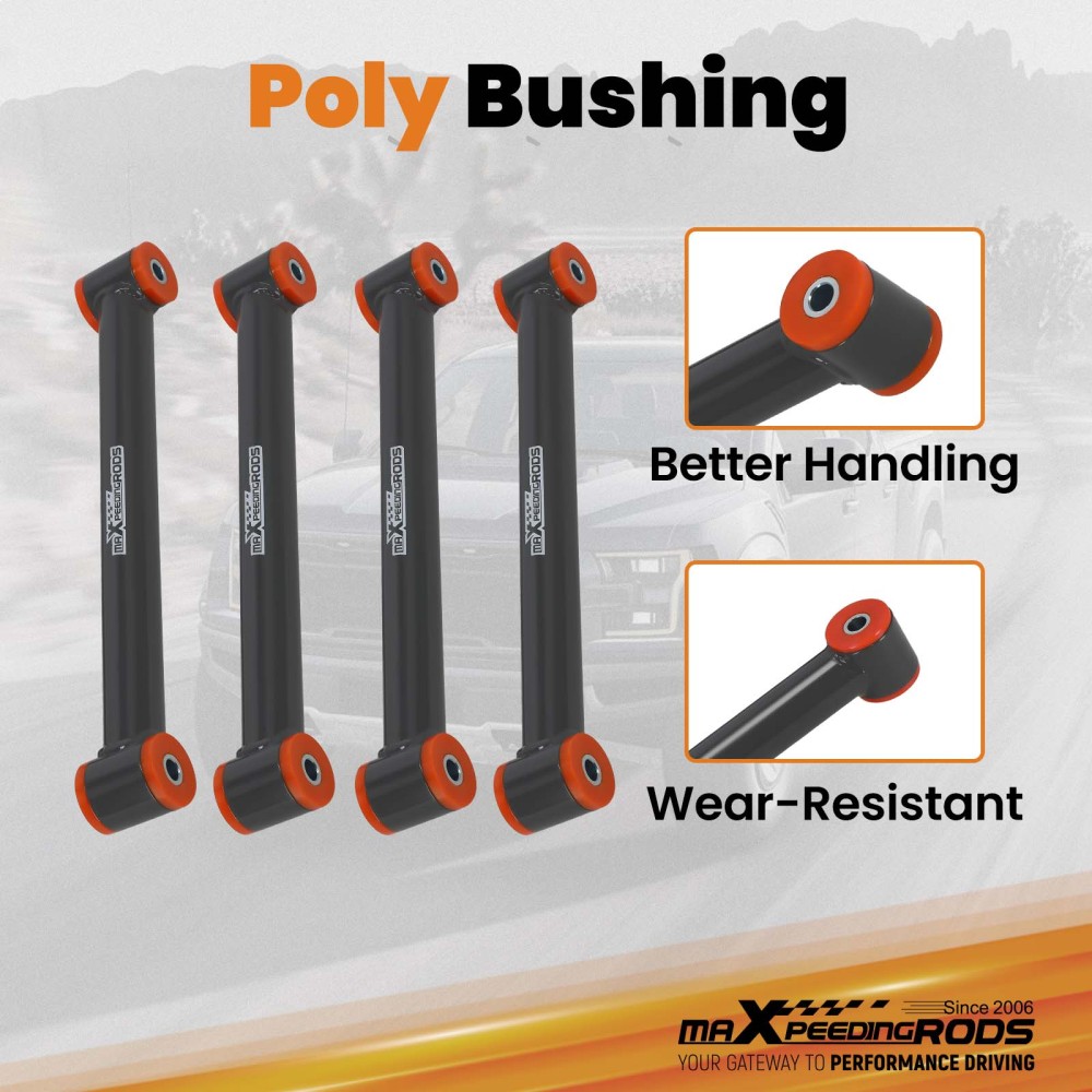 4pcs Adjustable Track Bar compatible pour Dodge Ram 2500 3500 2-3 of Vehicle Lift