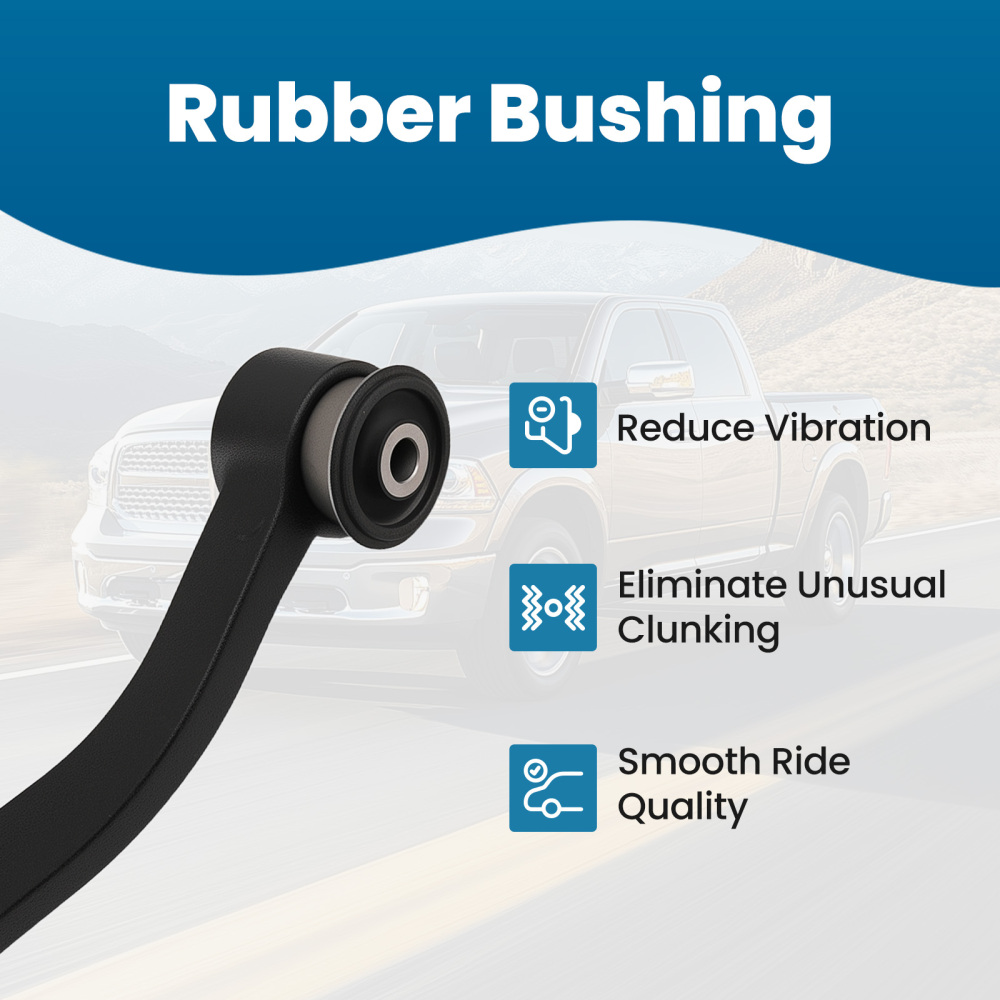 4x Front Lower Control Arm Sway Bar End Links compatible for Dodge Ram 1500 4WD 2WD 2006-21