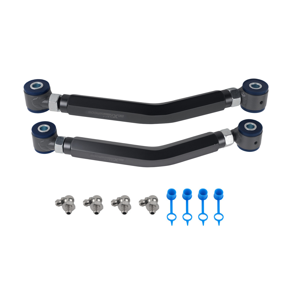 Rear Steel Adjustable Camber Control Arms Kit compatible for Dodge Charger 2006 - 2018suspension arms