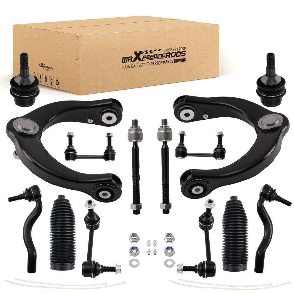 14x Front Upper Control Arm Kit for 2011-2015 compatible for Dodge Durango compatible for Jeep Grand Cherokee
