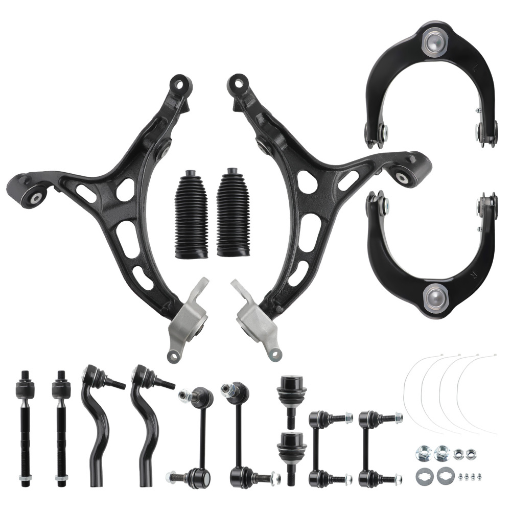 16pc Front Upper Lower Control Arms w/Ball Joint compatible for Jeep Grand Cherokee 2011-15