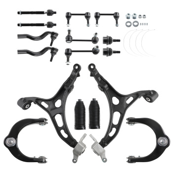 16pc Front Upper Lower Control Arms w/Ball Joint compatible for Jeep Grand Cherokee 2011-15
