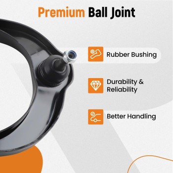 16pc Front Upper Lower Control Arms w/Ball Joint compatible for Jeep Grand Cherokee 2011-15